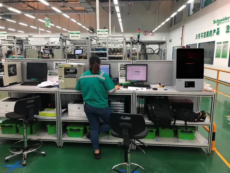 Schneider Electric workshop in Shanghai using Shape 1 HD Schneider Electric workshop in Shanghai using Shape 1 HD