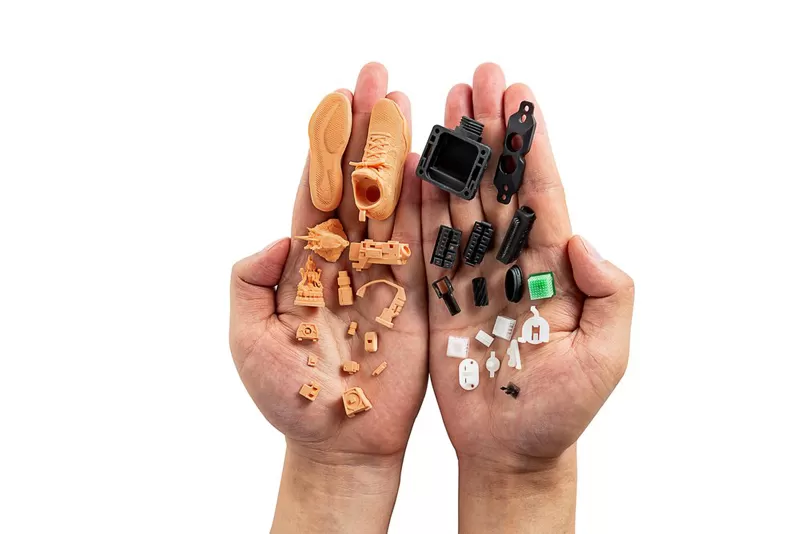 A set of sample photos of precision component A set of sample photos of precision component