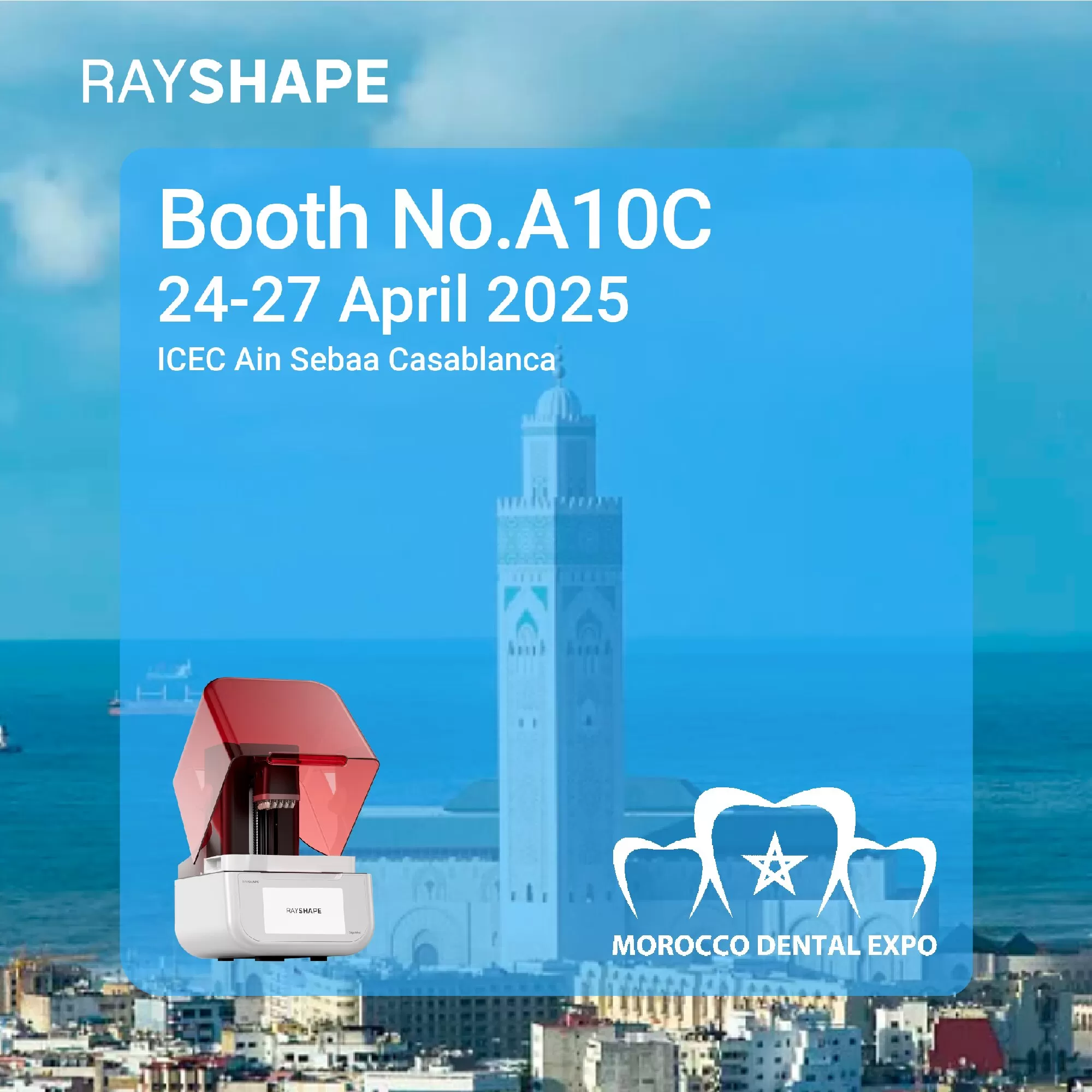 rayshape at morocco dental expo 2025 rayshape at morocco dental expo 2025